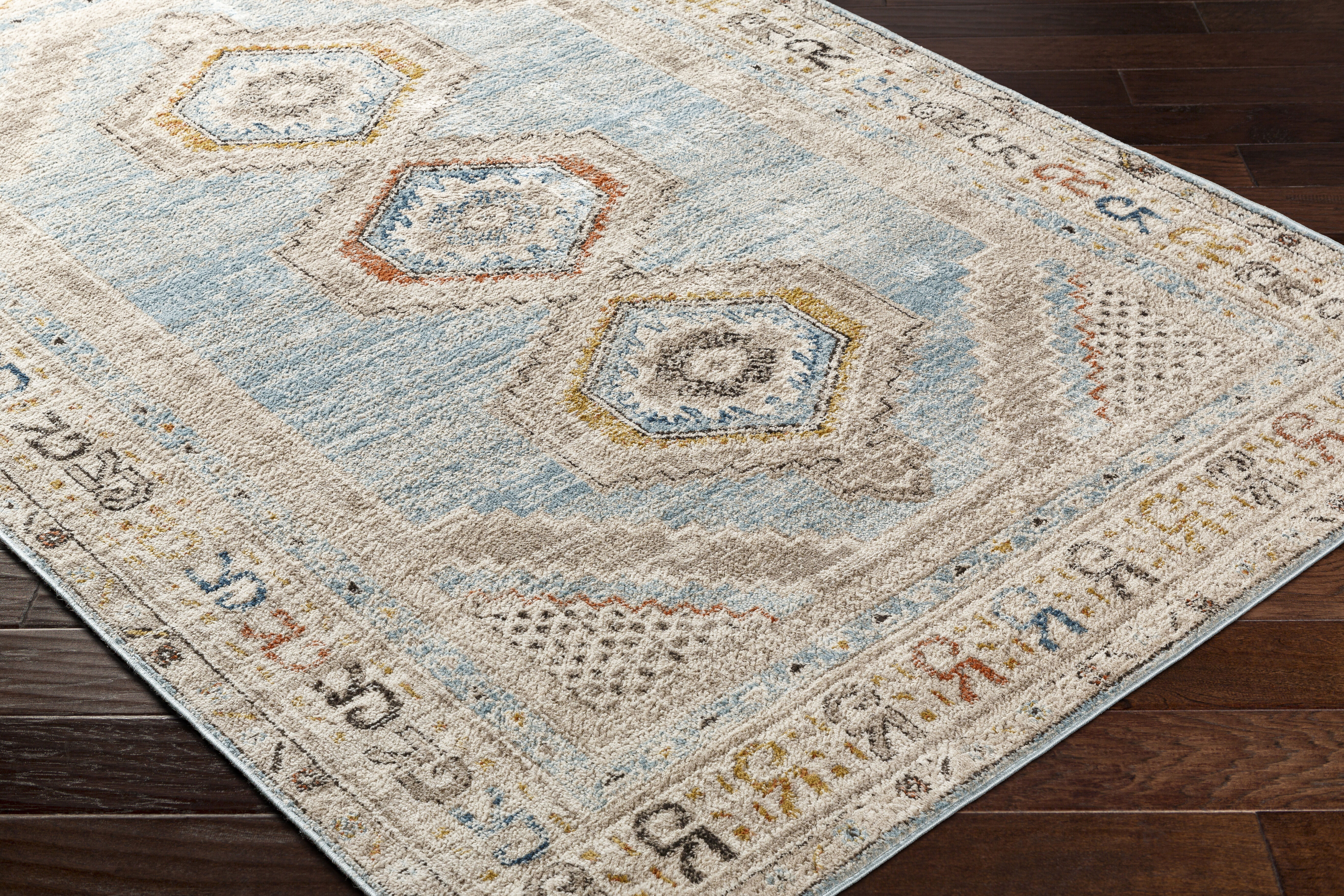 Pertek 87 X 31 inch Deep Teal Rug, Runner