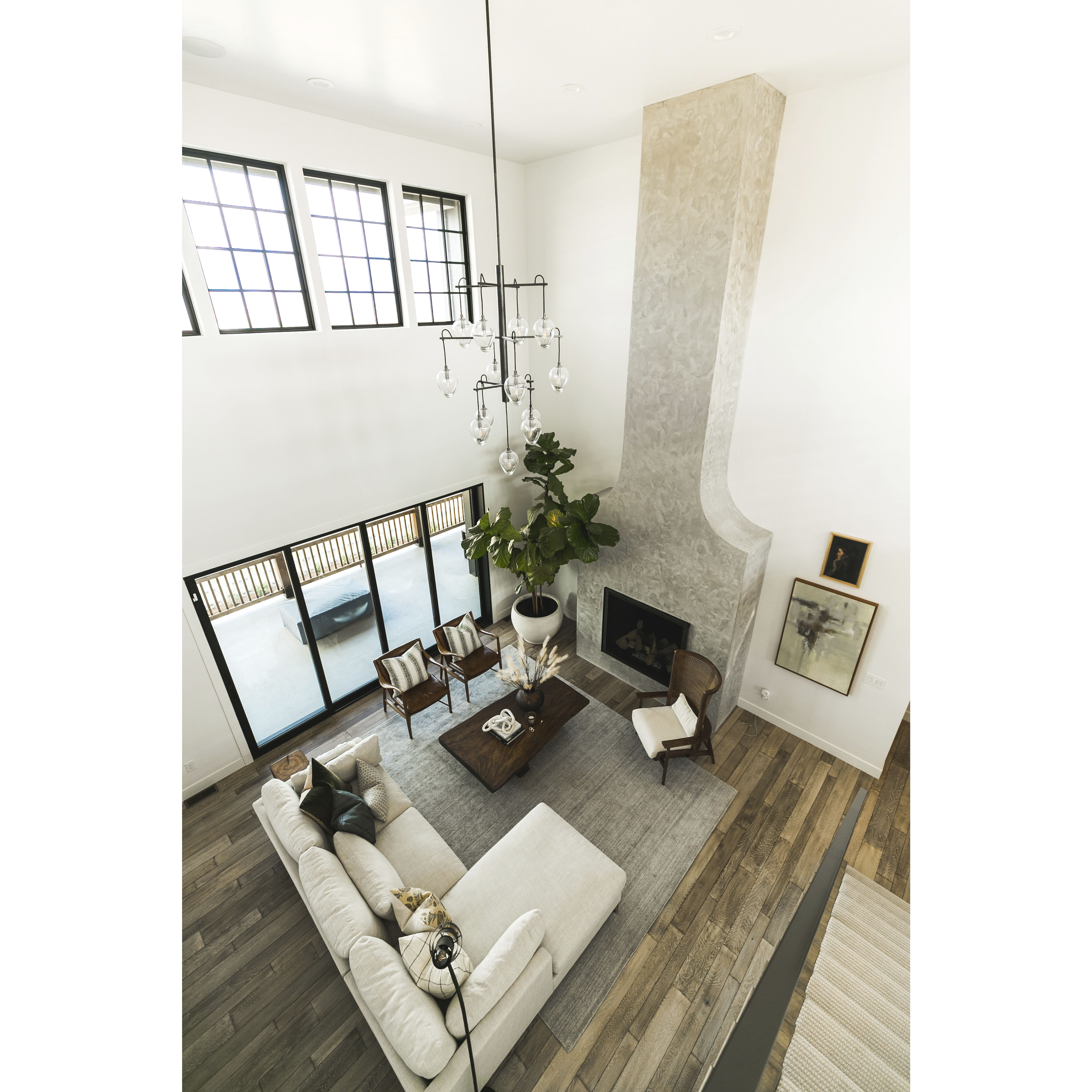 Brixton 13 Light 36 inch Gun Metal With Smoked Chrome Chandelier Ceiling Light