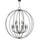 Milania 15 Light 42 inch Bronze Grande Foyer Chandelier Ceiling Light