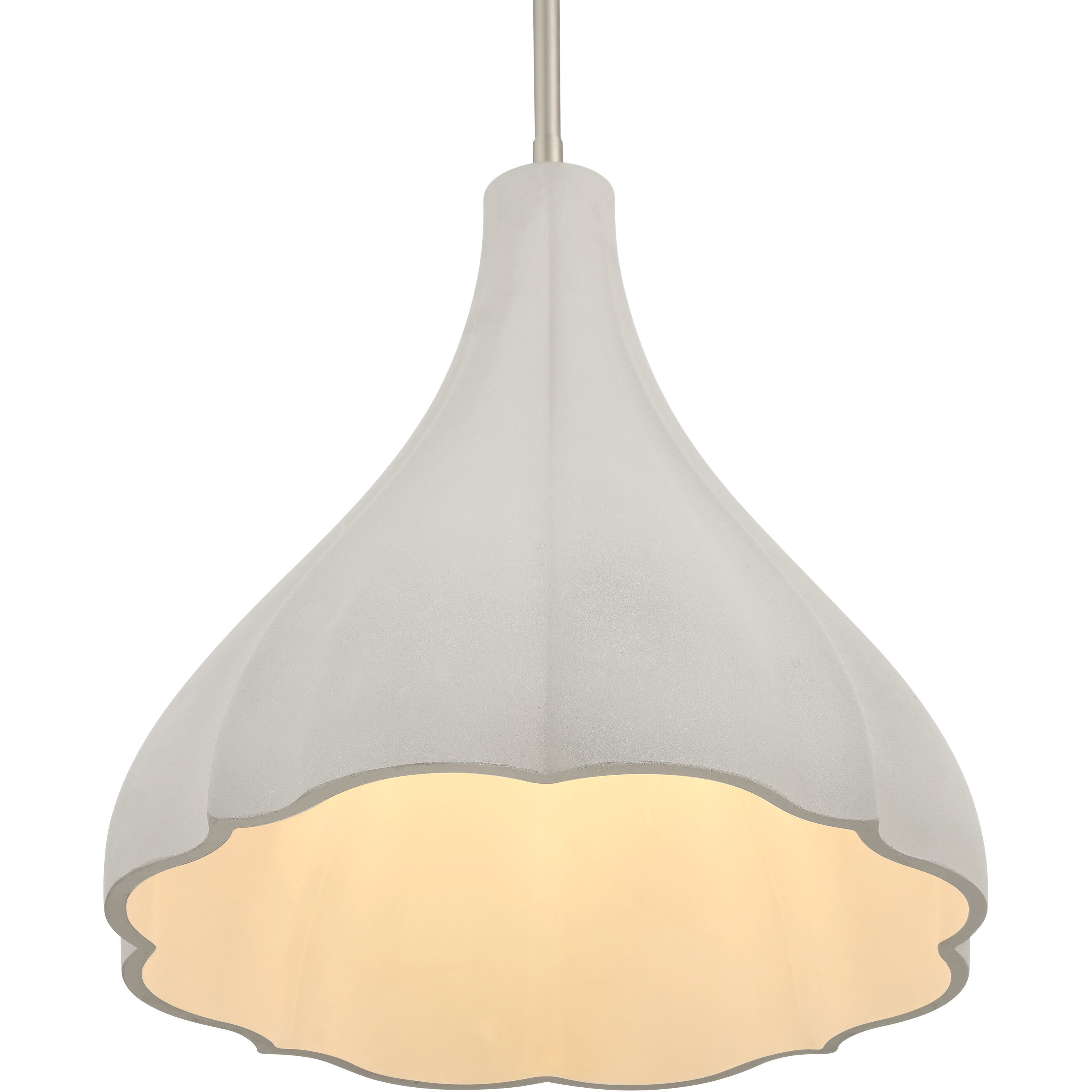 Sima 1 Light 12.25 inch Burnished Nickel Pendant Ceiling Light
