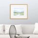 Waterside Collection Green Framed Art