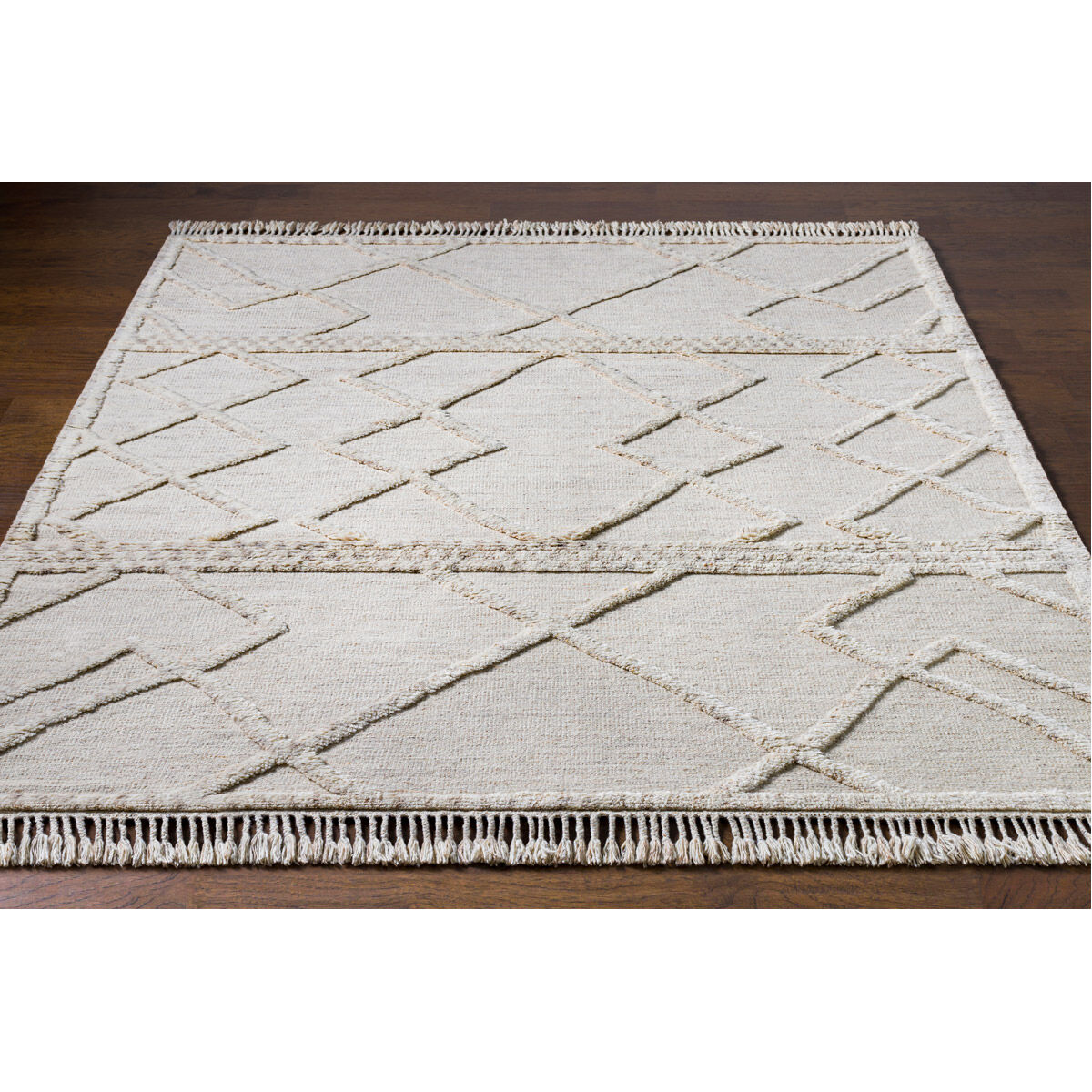 Cadiz 168 X 120 inch Light Beige Rug in 10 x 14, Rectangle
