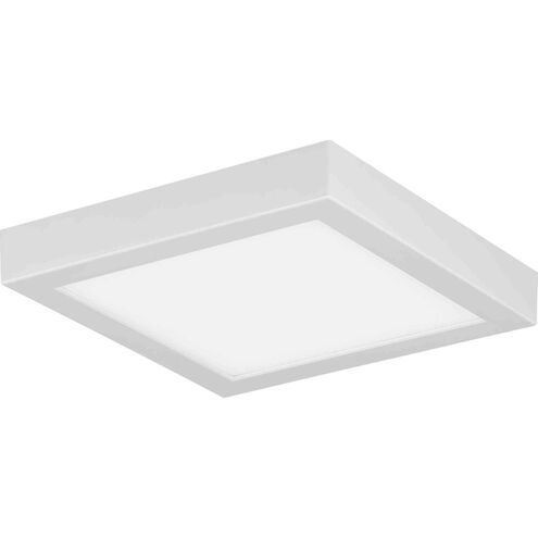 Everlume LED 7 inch White Edgelit Square Flush Mount Ceiling Light, Progress LED