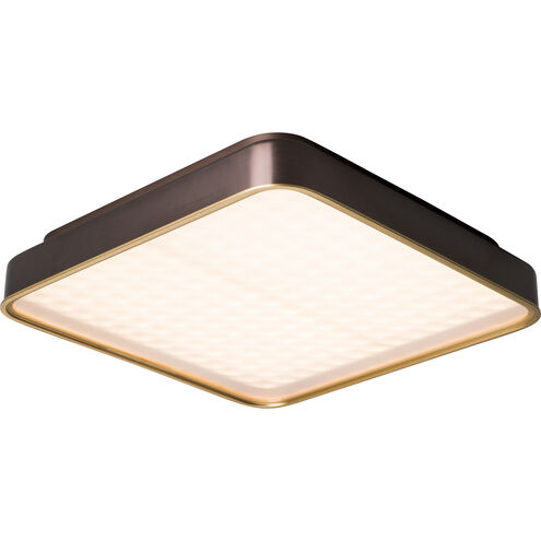 Pan 16 inch Deep Taupe Flush Mount Ceiling Light