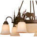 Yellowstone 9 Light 29 inch Burnished Bronze Chandelier Ceiling Light