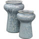 Snorkel 12 X 8 inch Vases, Set of 2