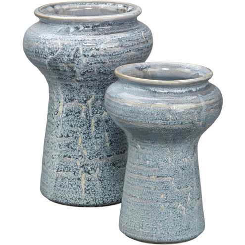 Snorkel 12 X 8 inch Vases, Set of 2