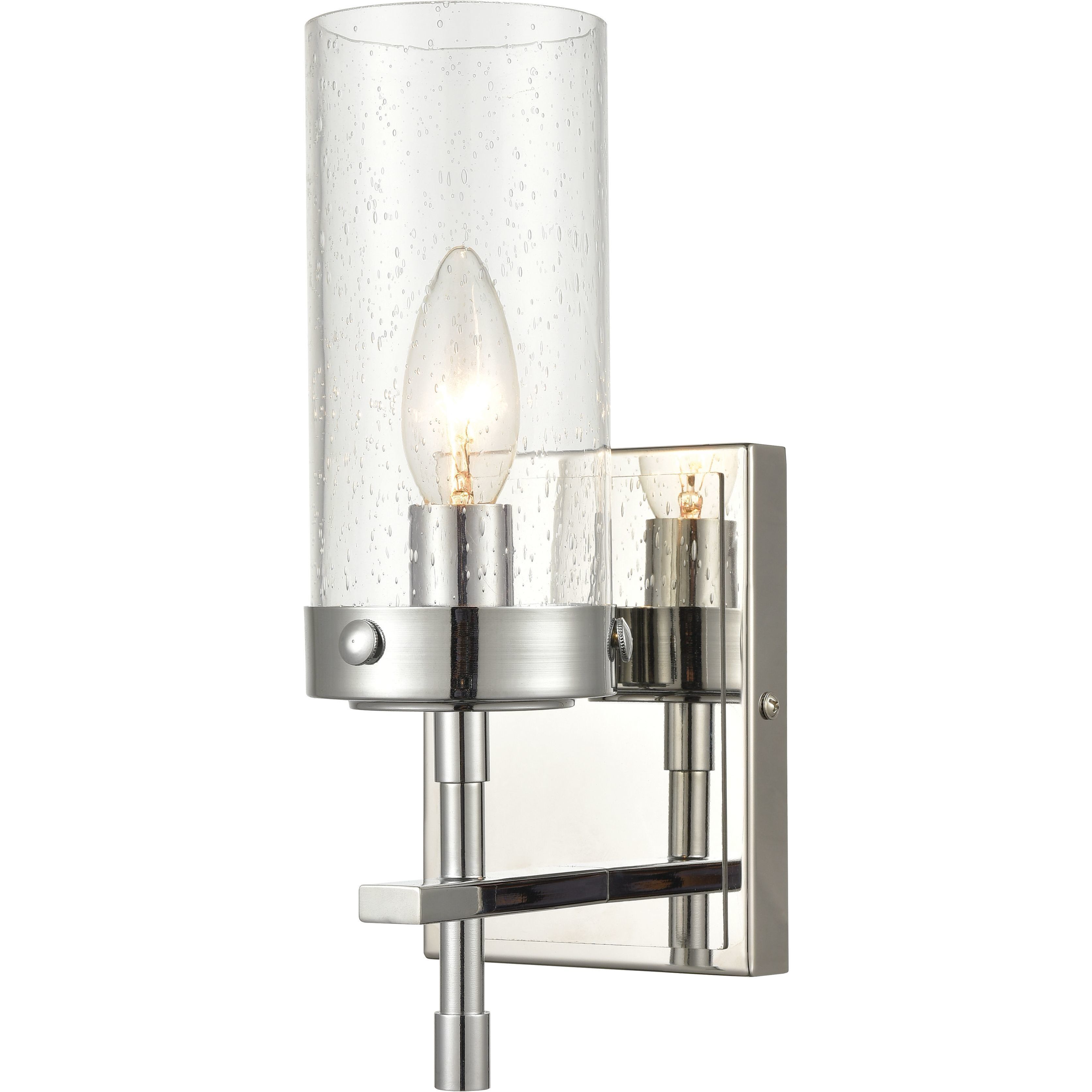 Melinda 1 Light 4.25 inch Polished Chrome Sconce Wall Light