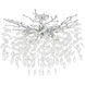 Isobel 8 Light 26 inch Polished Chrome Semi-Flush Mount Ceiling Light