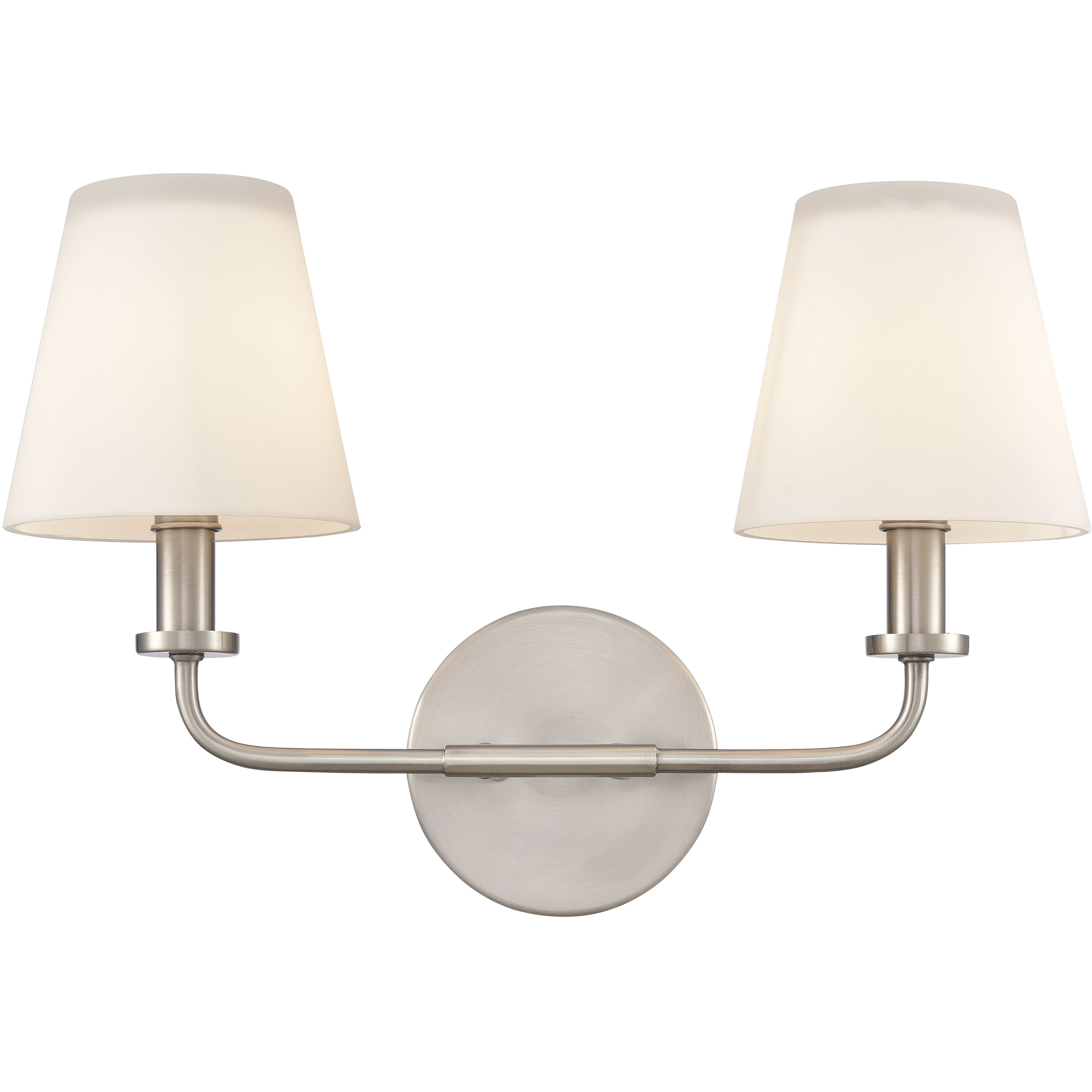 Hoyle 2 Light 16 inch Antique Nickel Vanity Light Wall Light
