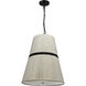 Sylvie LED 18 inch Matte Black Pendant Ceiling Light
