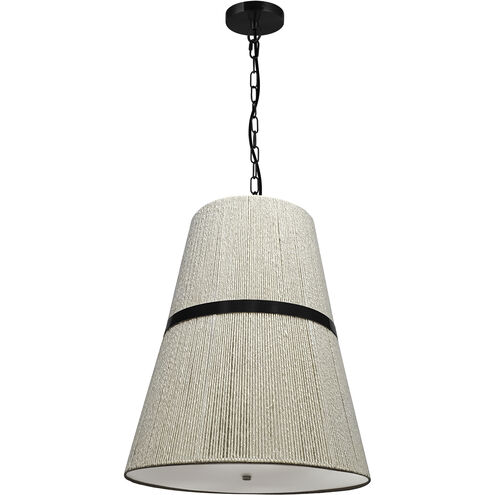 Sylvie LED 18 inch Matte Black Pendant Ceiling Light