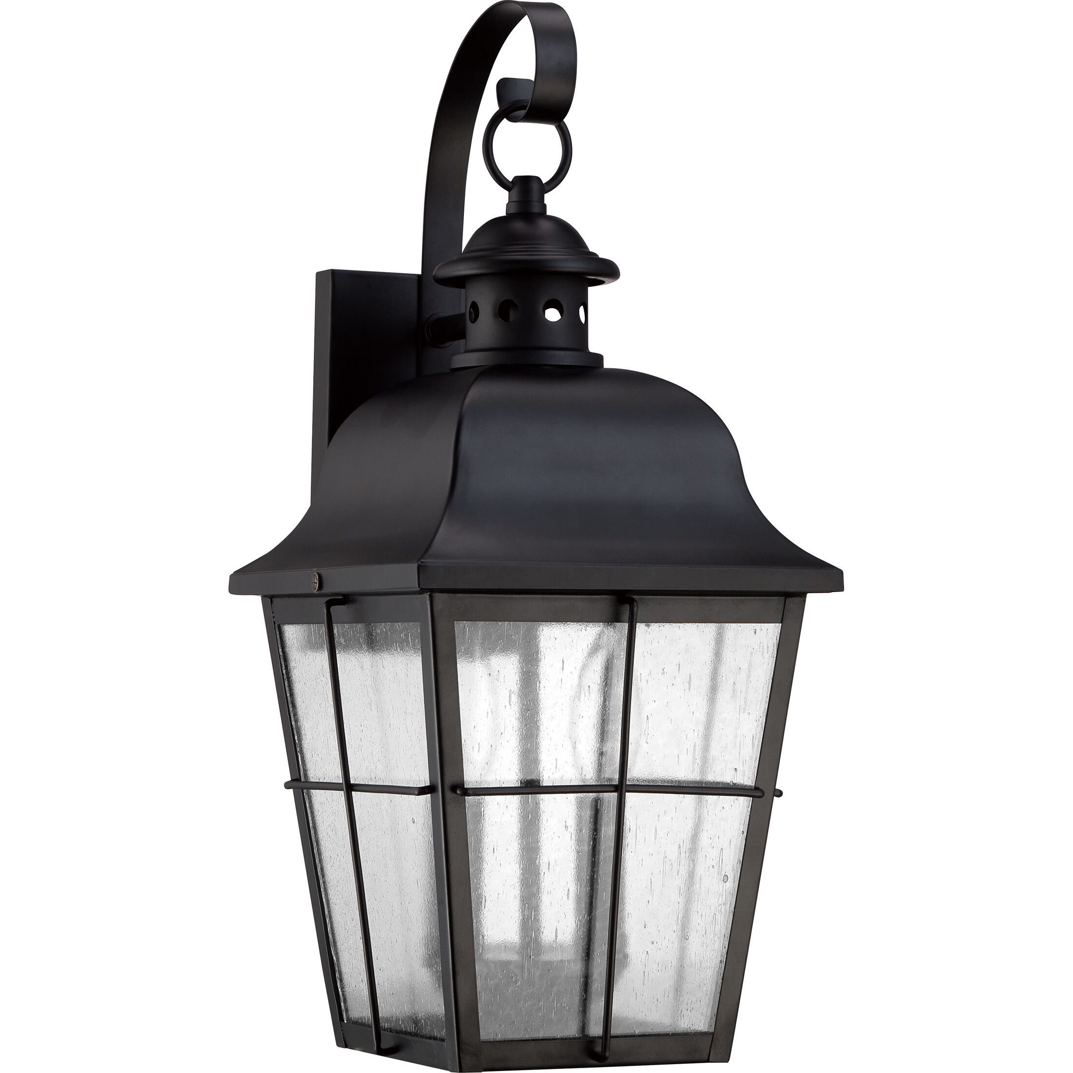 Millhouse 2 Light 18 inch Mystic Black Outdoor Wall Lantern