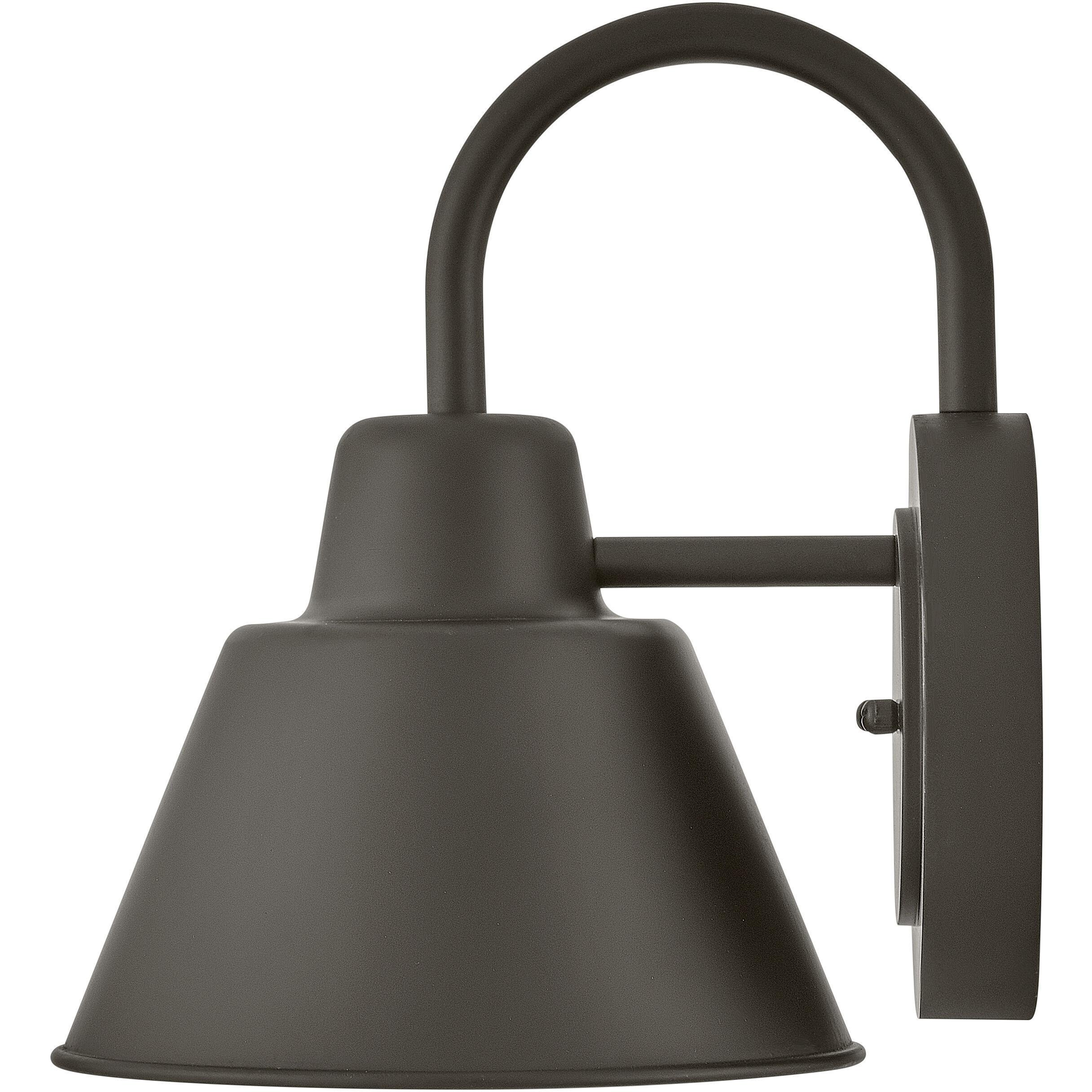 Wes LED 10.5 inch Oil Rubbed Bronze Outdoor Wall Mount, Coastal Elements