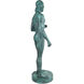 Standing Greek Warrior 36 X 15.25 inch Bronze Sculpture