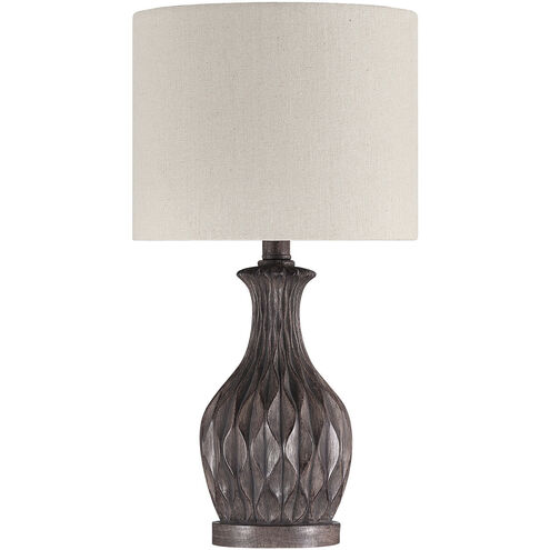 Bejamin 17.72 inch 60 watt Painted Brown Table Lamp Portable Light
