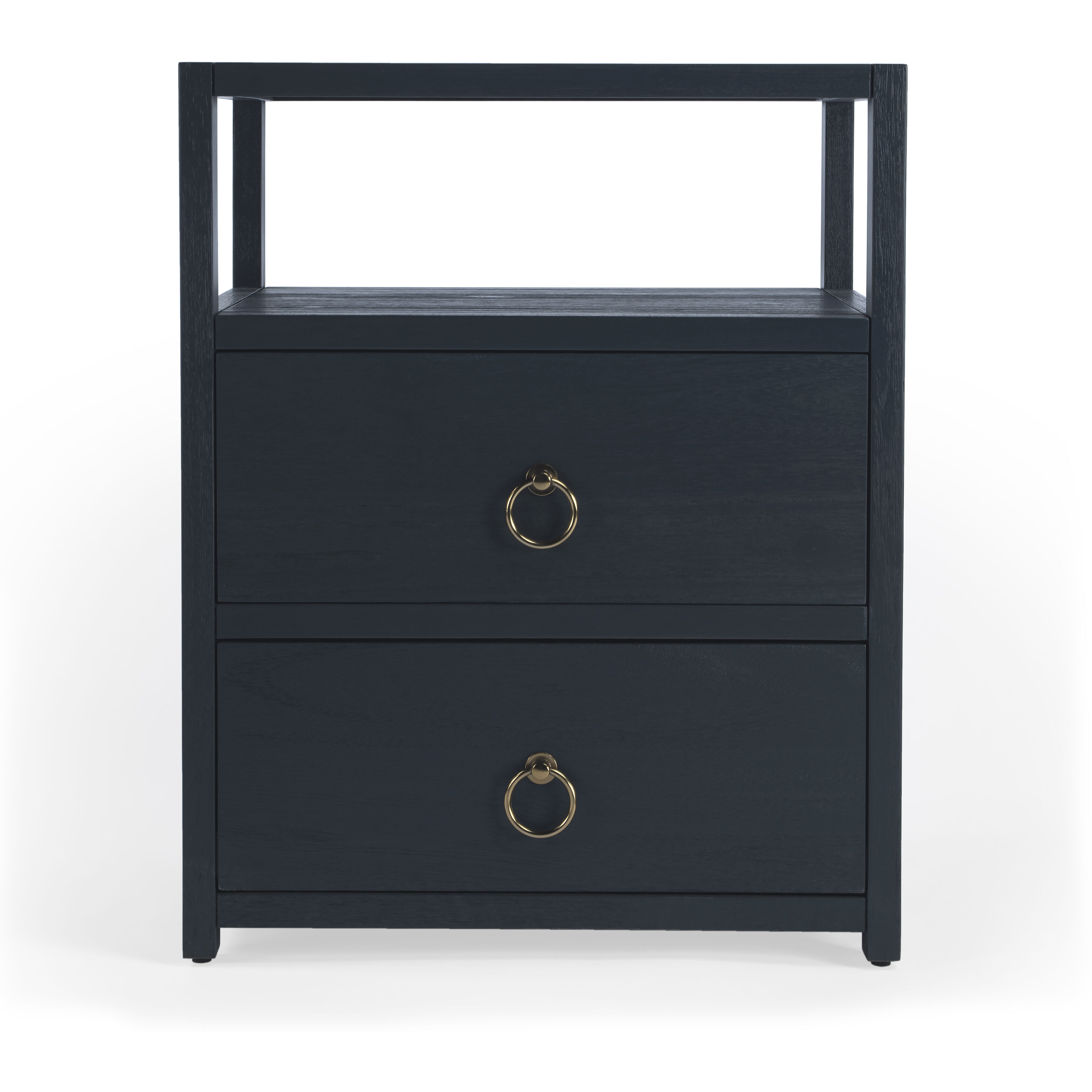 Lark Nightstand in Navy Blue