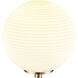 Coretta 1 Light 6 inch Modern Gold Vanity Light Wall Light