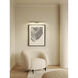 Renoir 0 watt 26.77 inch Matte Brushed Brass Interior Picture Light Wall Light