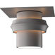 Twilight 1 Light 9 inch Coastal Burnished Steel Outdoor Semi-Flush