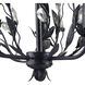 Circeo 3 Light 16 inch Silvered Bronze with Clear Chandelier Ceiling Light