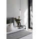 Beau 1 Light 4.75 inch Brushed Nickel Pendant Ceiling Light