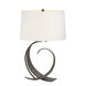 Fullered Impressions 22.1 inch 150 watt Dark Smoke Table Lamp Portable Light in Natural Anna