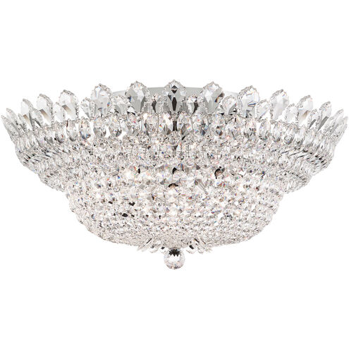 Trilliane 23 Light Silver Flush Mount Ceiling Light in Radiance