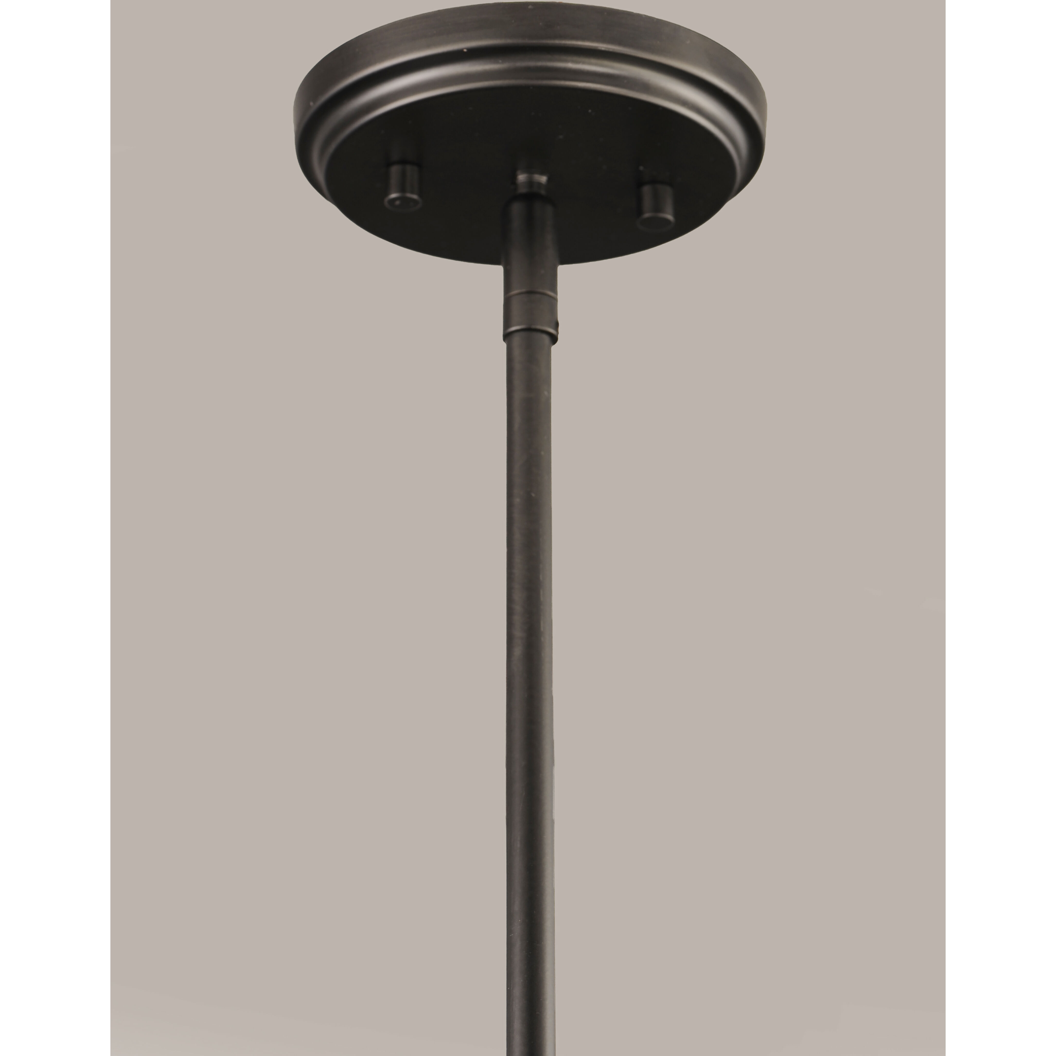 Twister 1 Light 8 inch Black/Gold Mini Pendant Ceiling Light 