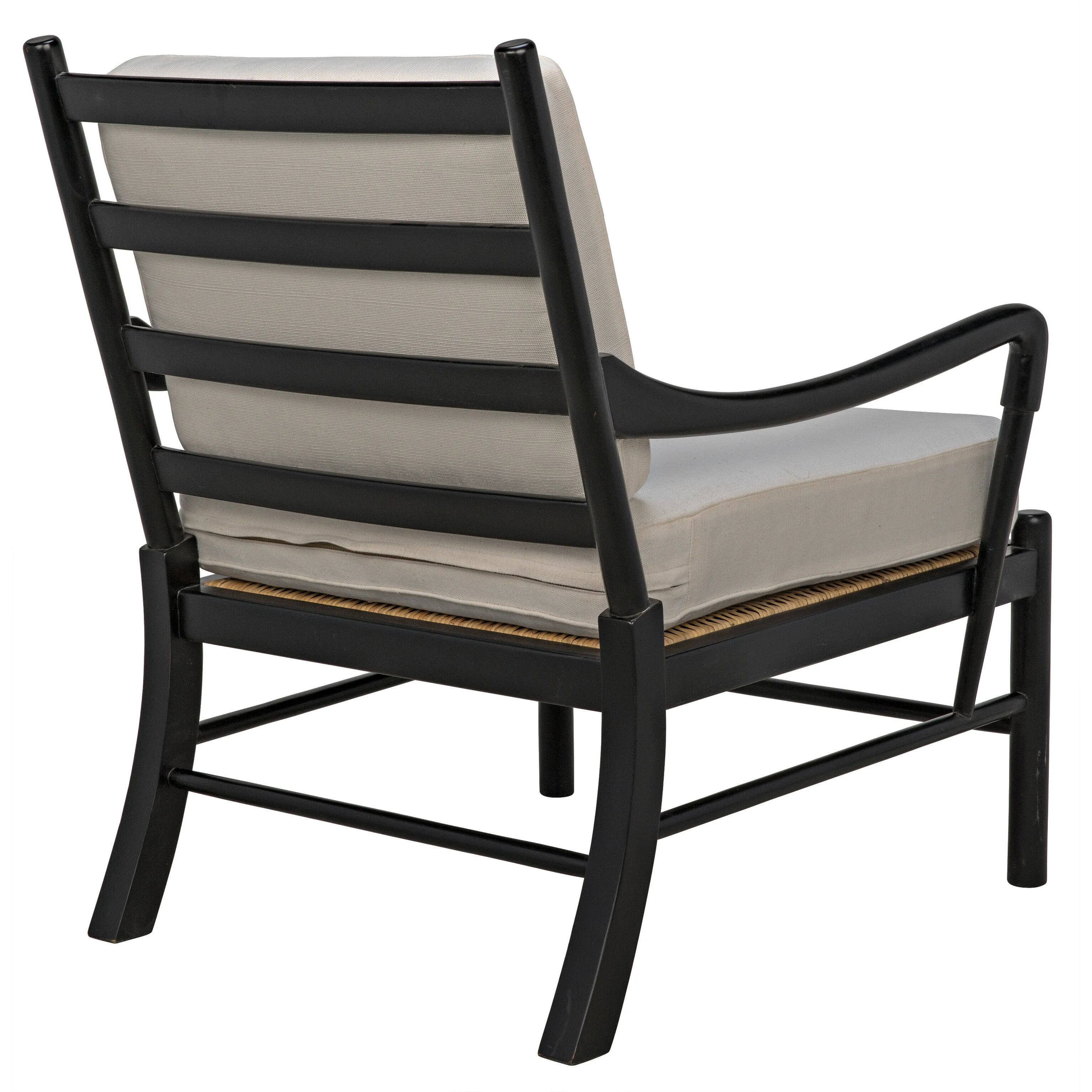Kevin Hand Rubbed Black Occasional Chair