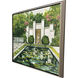 Water Lily Pool Green and Multi and Pink and White Canvas