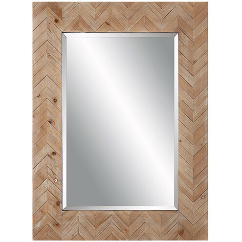 Demetria 47 X 35 inch Light Gray Glaze Wall Mirror