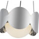 Ciel 1 Light 10.13 inch Chrome Chandelier Ceiling Light