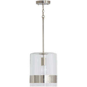 Marion 1 Light 10 inch Polished Nickel Pendant Ceiling Light