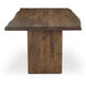 Lila 98 X 40 inch Brown Dining Table, Large