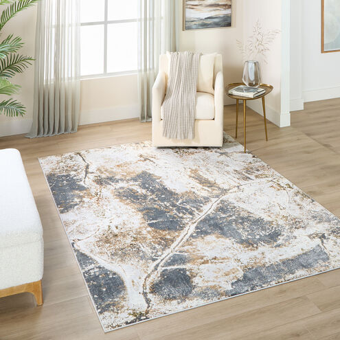 Salim 36 X 24 inch Earth Tones Rug in 2 x 3