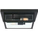 Westover 2 Light 12 inch Earth Black Flush Mount Ceiling Light