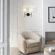 Barbara Barry Key 2 Light 16 inch Midnight Black Sconce Wall Light