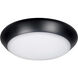 AC Opal LED 9.5 inch Black Surface Ceiling Light