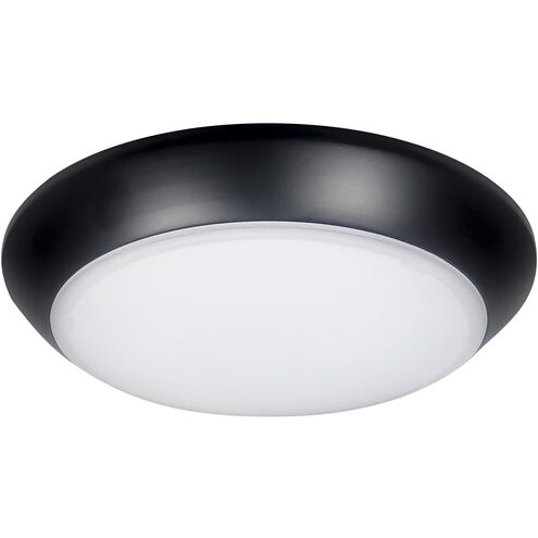 AC Opal LED 9.5 inch Black Surface Ceiling Light