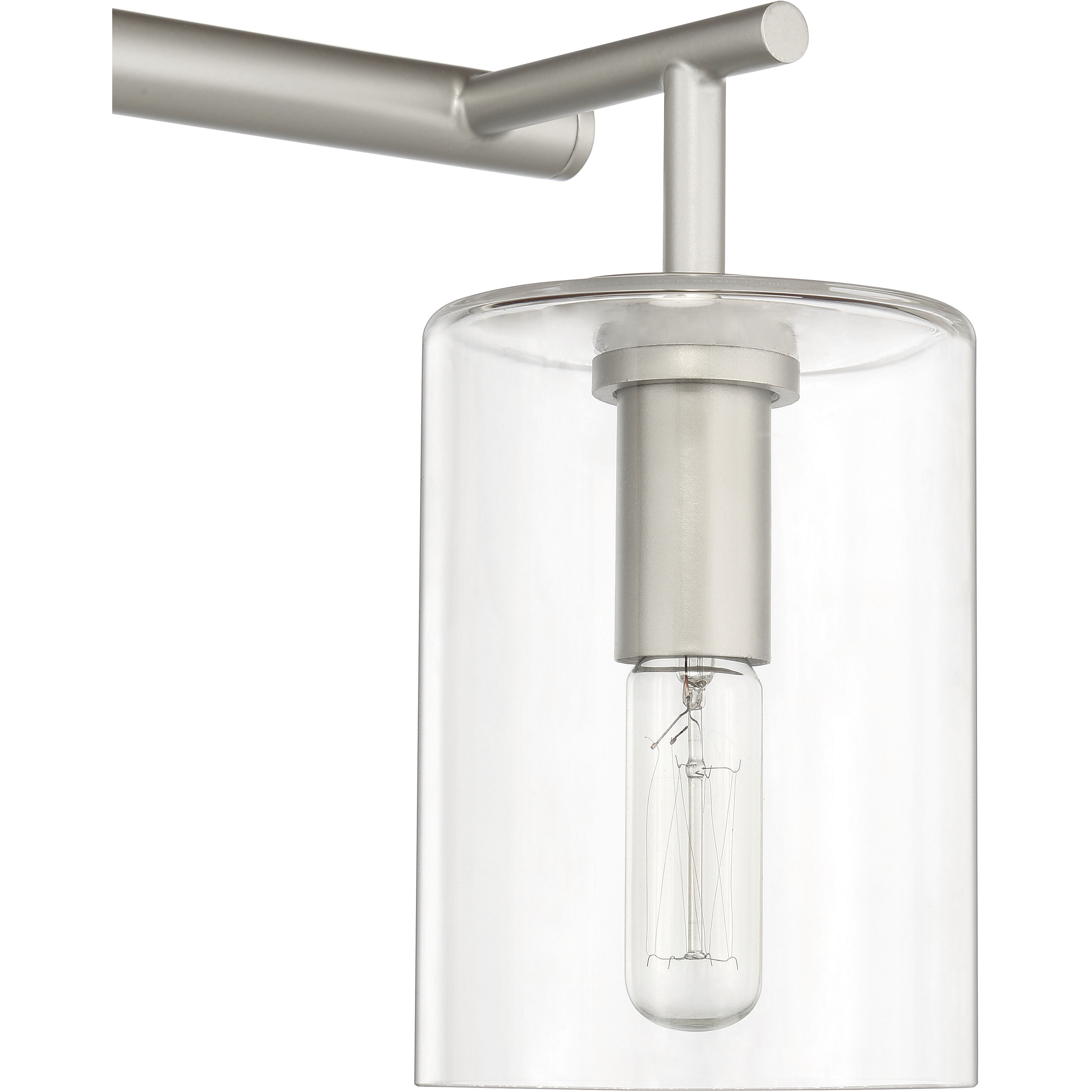 Hailie 3 Light 20 inch Satin Nickel Vanity Light Wall Light