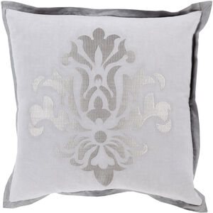 Cosette 20 inch Charcoal, Light Gray Pillow Kit