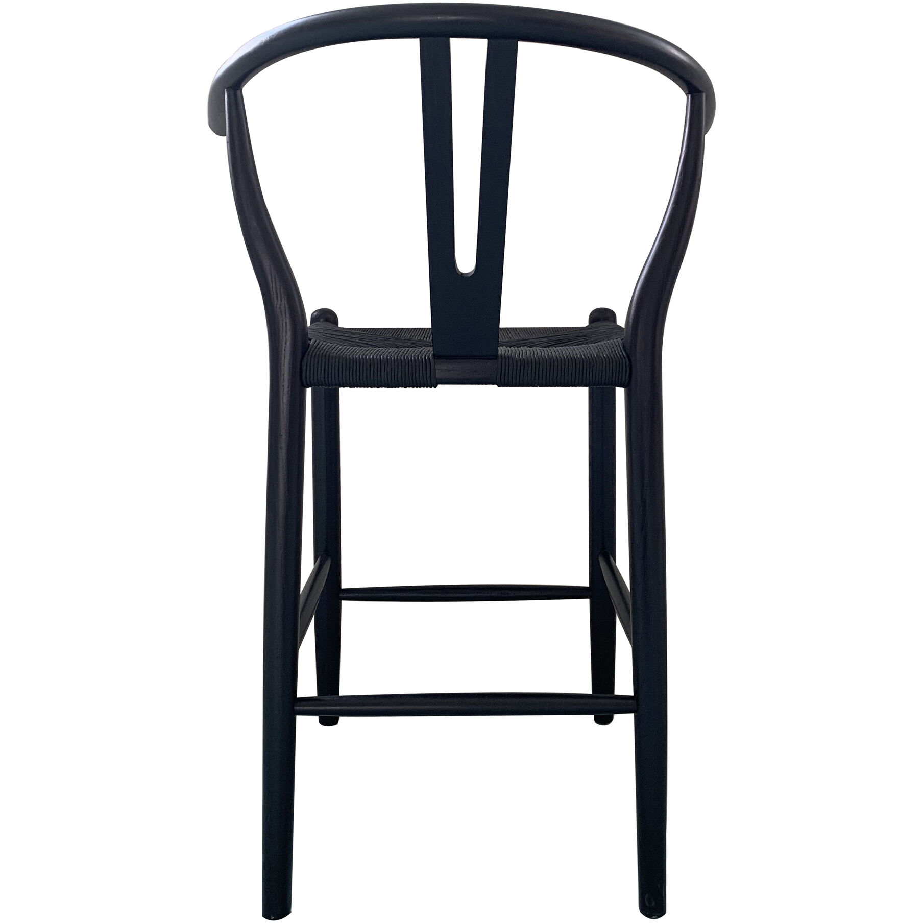 Ventana 38 inch Black Counter Stool