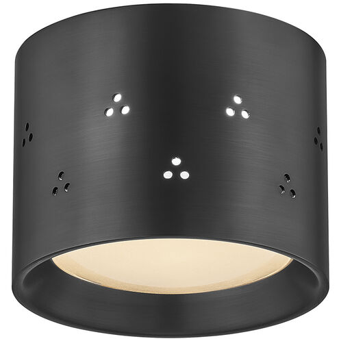 Edisto 1 Light 4.5 inch Distressed Bronze Flush Mount Ceiling Light