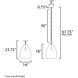Gilda 1 Light 14 inch Antique Brass Single Pendant Ceiling Light