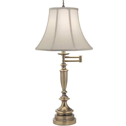 Ellie 33 inch 150.00 watt Antique Brass Table Lamp Portable Light