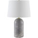 Huriel 23.65 inch 100 watt Polished Accent Table Lamp Portable Light
