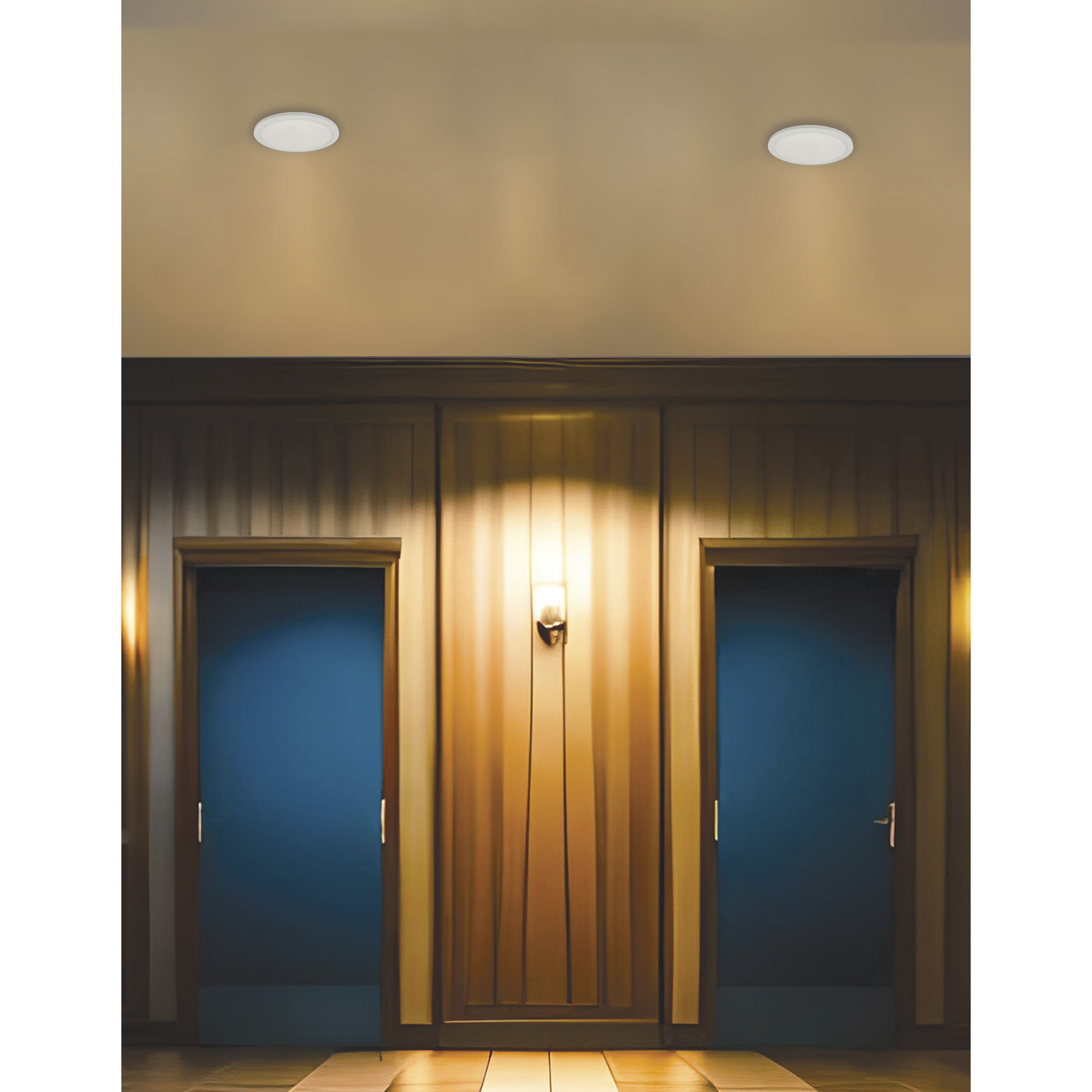 Franchesa LED 5 inch Matte White Flush Mount Ceiling Light