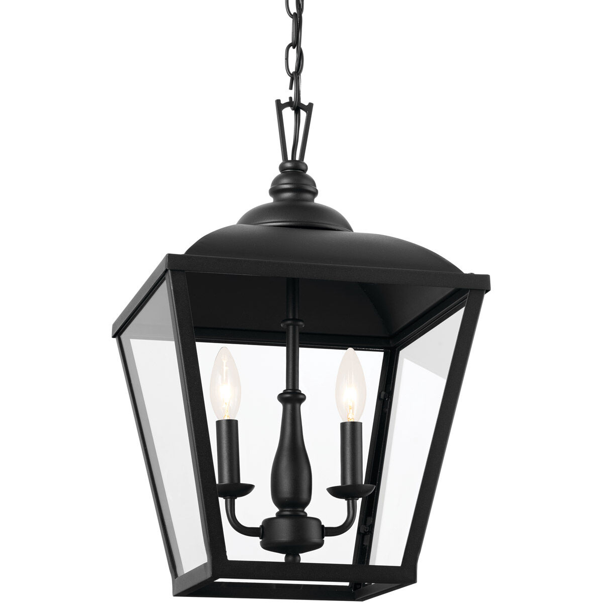Homestead Dame 3 Light 13 inch Textured Black Pendant Ceiling Light, Dame