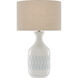 Samba 29.25 inch 150 watt White/Sky Blue Table Lamp Portable Light